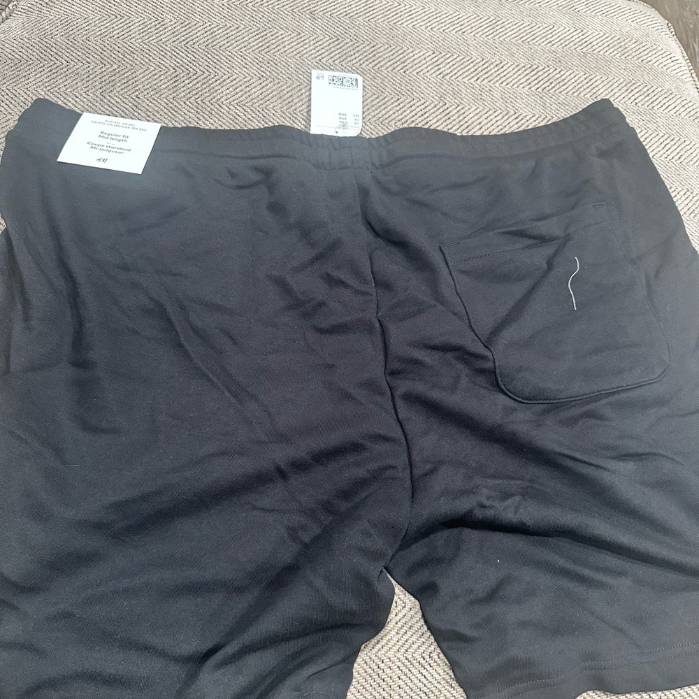 Brand New H&M Black Casual Shorts